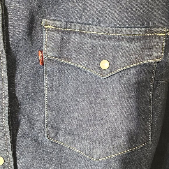 Denim shirt blue - Picture 4 of 6